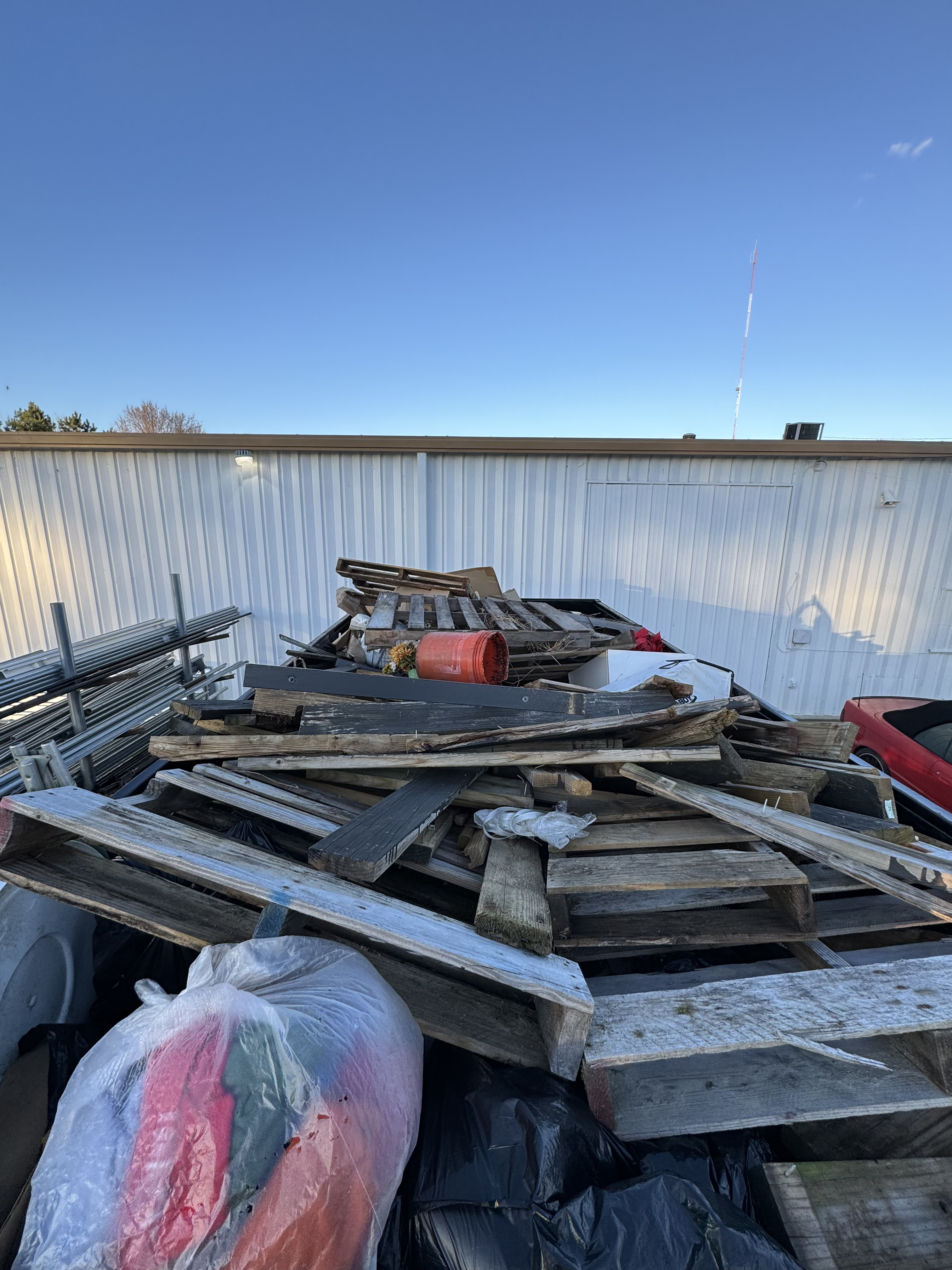 Construction waste and debris management